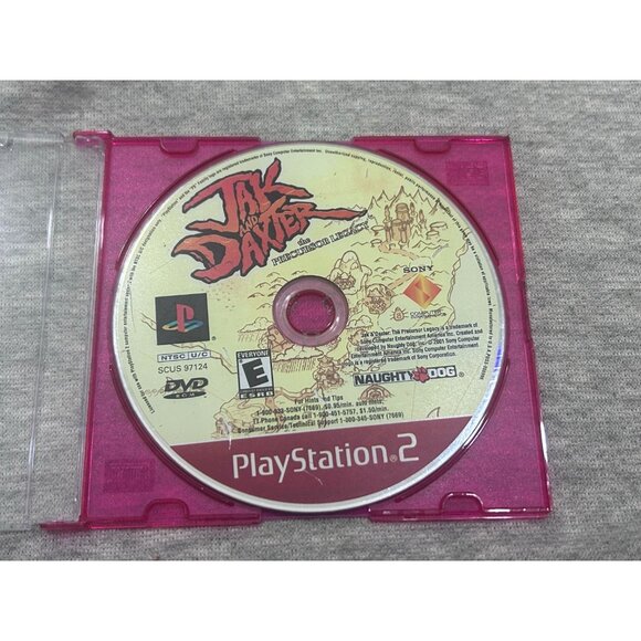 Jak and Daxter Sony PlayStation 2  Video Game DVD 2000 - Picture 5 of 6